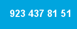 923 437 81 51